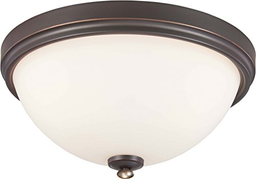 Minka-Lavery 3288-589 Shadowglen Three Light Flush Mount, Lathan Bronze With Gold Highlights Alternate Image.jpg