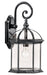 Kichler 49186BK Barrie One Light Outdoor Wall Mount, Black Main Image.jpg