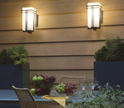 Kichler 49202BK One Light Outdoor Wall Mount, Black (2)