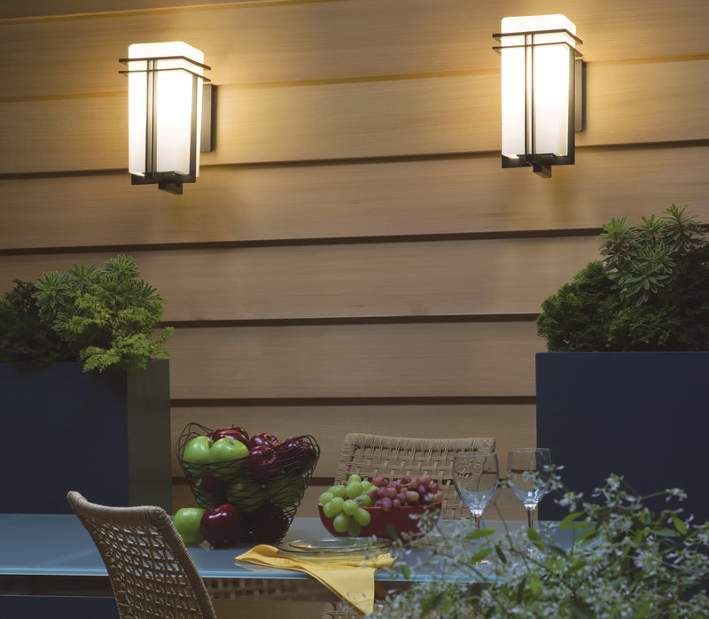 Kichler 49202BK One Light Outdoor Wall Mount, Black (2)