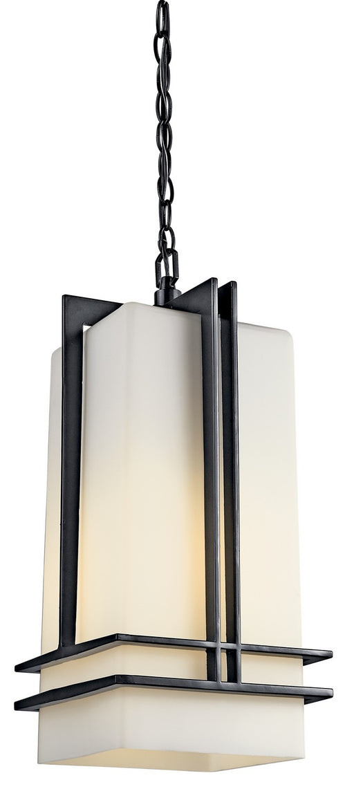 Kichler 49205BK One Light Outdoor Pendant, Black (2)