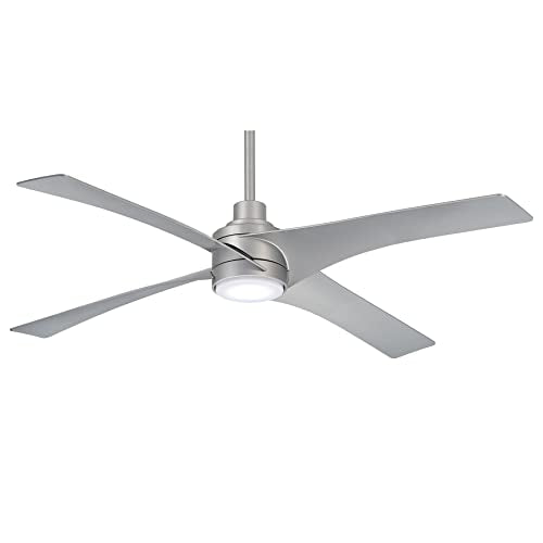 Minka-Aire F543L-SL Swept 56" Ceiling Fan, Silver Alternate Image.jpg