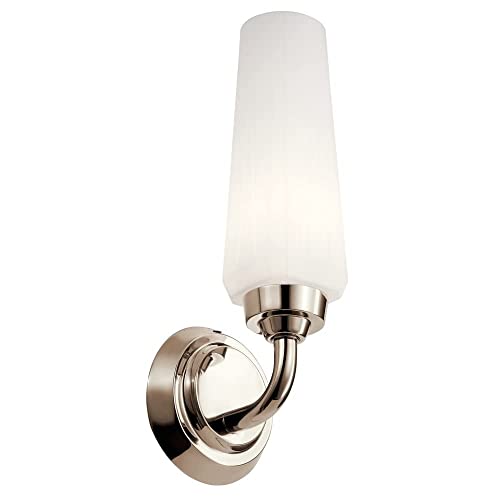 Kichler 55073PN Truby One Light Wall Sconce, Polished Nickel Alternate Image 4.jpg