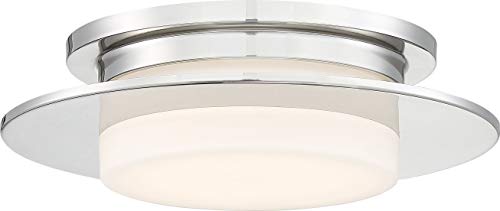 George Kovacs P2016-613-L Press LED Flush Mount, Polished Nickel Alternate Image.jpg