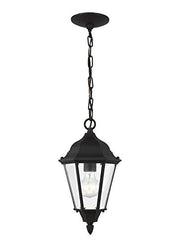 Generation Lighting 60941EN3-12 Bakersville One Light Outdoor Pendant, Black Alternate Image.jpg