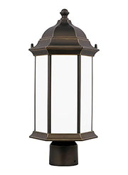 Generation Lighting 8238651EN3-71 Sevier One Light Outdoor Post Lantern, Antique Bronze Alternate Image.jpg