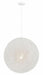 George Kovacs P5571-44B Entwined One Light Pendant, Matte White Alternate Image.jpg