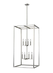Generation Lighting 5234508EN-962 Moffet Street Eight Light Hall / Foyer, Brushed Nickel Alternate Image.jpg