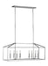 Generation Lighting 6615008EN-05 Perryton Eight Light Island Pendant, Chrome Alternate Image.jpg