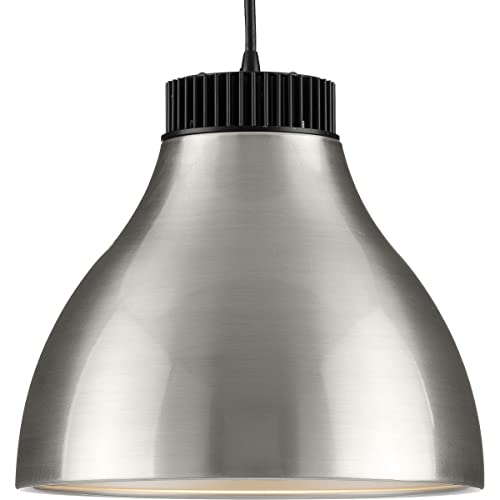 Progress P500372-009-30 Radian LED Collection Modern Brushed Nickel Metal Pendant Alternate Image.jpg