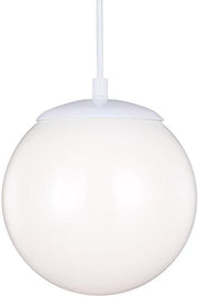 Visual Comfort Studio 6018EN3-15 Leo - Hanging Globe One Light Pendant, White Alternate Image.jpg