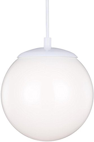Visual Comfort Studio 6018EN3-15 Leo - Hanging Globe One Light Pendant, White Alternate Image.jpg