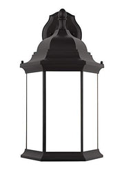Generation Lighting 8738751EN3-12 Sevier One Light Outdoor Wall Lantern, Black Alternate Image.jpg