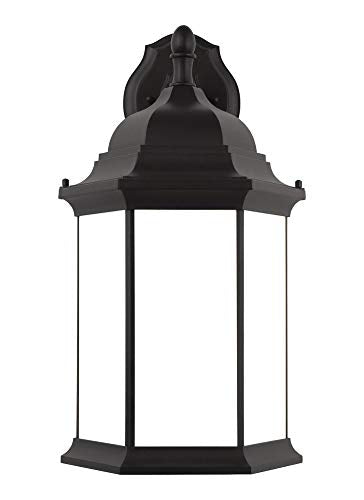Generation Lighting 8738751EN3-12 Sevier One Light Outdoor Wall Lantern, Black Alternate Image.jpg