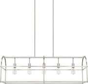 Capital Lighting 825751BN Aubrey Five Light Island Pendant, Brushed Nickel Alternate Image.jpg