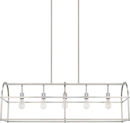 Capital Lighting 825751BN Aubrey Five Light Island Pendant, Brushed Nickel Alternate Image.jpg