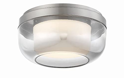 George Kovacs P952-1-084-L First Encounter Family LED Flush Mount, Brushed Nickel Alternate Image.jpg