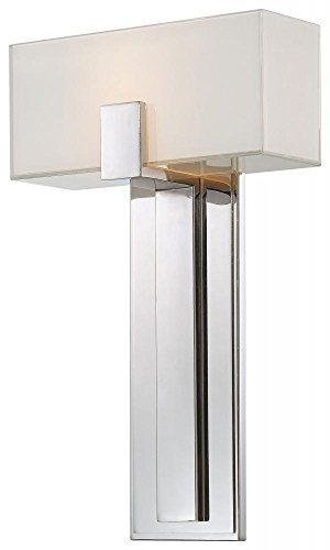 George Kovacs P1704-613 George Kovacs One Light Wall Sconce, Polished Nickel Alternate Image.jpg