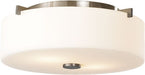 Generation Lighting FM313BS Sunset Drive Two Light Flush Mount, Brushed Steel Alternate Image.jpg