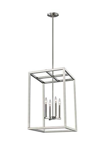 Generation Lighting 5134504EN-962 Moffet Street Four Light Hall / Foyer, Brushed Nickel Alternate Image.jpg