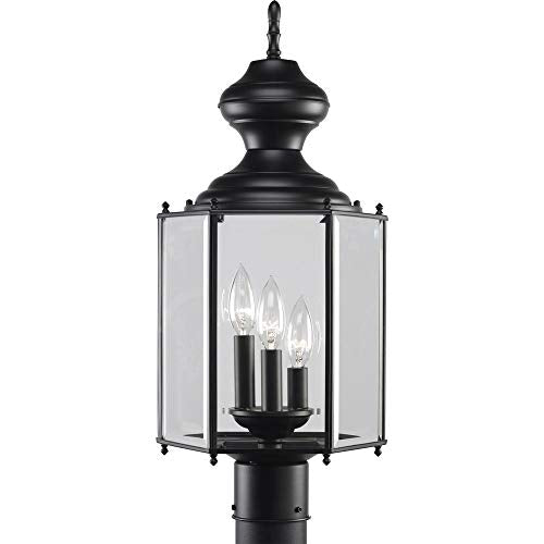 Progress P5432-31 BrassGUARD Collection Three-Light Post Lantern Alternate Image.jpg