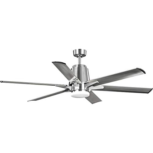 Progress P250026-009-30 Arlo Collection 60" Indoor/Outdoor Six-Blade Brushed Nickel Ceiling Fan Alternate Image.jpg