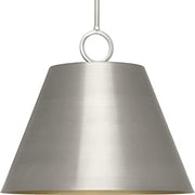 Progress P500368-009 Parkhurst Collection Three-Light New Traditional Brushed Nickel Metal Pendant Light Alternate Image.jpg