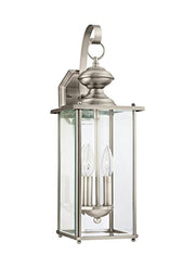 Generation Lighting 8468EN-965 Jamestowne Two Light Outdoor Wall Lantern, Antique Brushed Nickel Alternate Image.jpg
