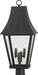 Minka-Lavery 72786-66G Chateau Grande Four Light Outdoor Post Mount, Coal W/Gold Alternate Image.jpg