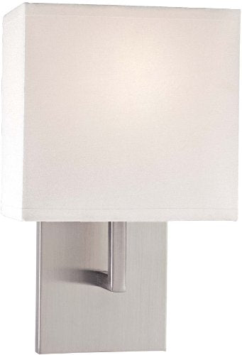 George Kovacs P470-084 George Kovacs One Light Wall Sconce, Brushed Nickel Alternate Image.jpg