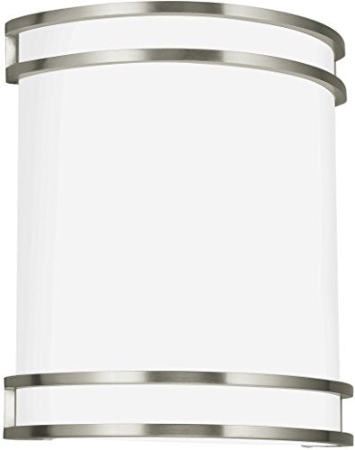 Generation Lighting 4933593S-962 Ravel LED Wall / Bath Sconce, Brushed Nickel Alternate Image.jpg