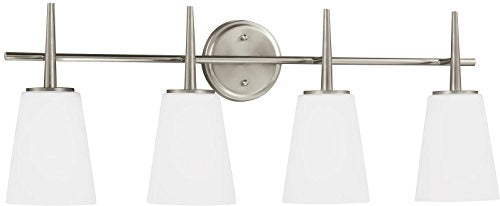 Generation Lighting 4440404EN3-962 Driscoll Four Light Wall / Bath, Brushed Nickel Alternate Image.jpg