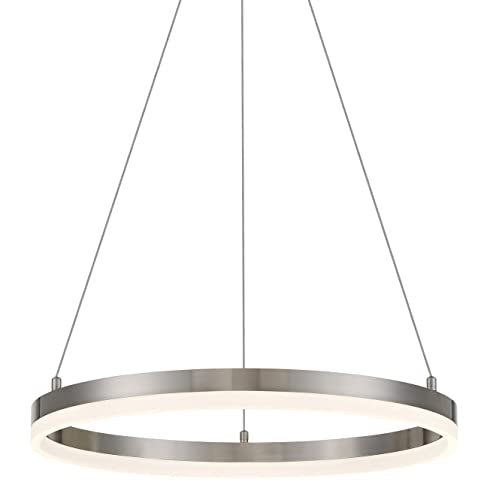 George Kovacs P1910-084-L Recovery LED Pendant, Brushed Nickel Alternate Image.jpg