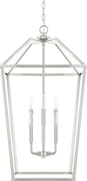 Capital Lighting 522761BN Birch Six Light Foyer Pendant, Brushed Nickel Alternate Image.jpg