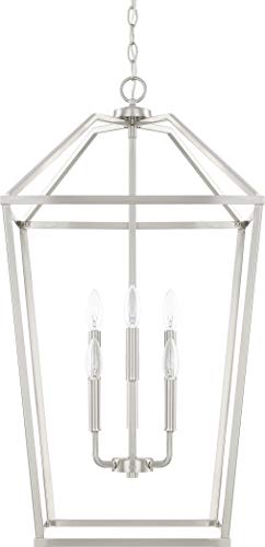 Capital Lighting 522761BN Birch Six Light Foyer Pendant, Brushed Nickel Alternate Image.jpg