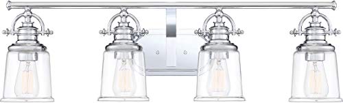Quoizel GRT8604C Grant Four Light Bath Fixture, Polished Chrome Alternate Image 3.jpg