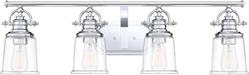 Quoizel GRT8604C Grant Four Light Bath Fixture, Polished Chrome Alternate Image 3.jpg