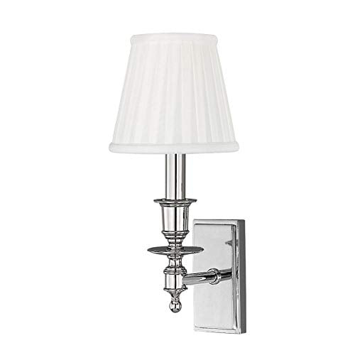 Hudson Valley 6801-PN Ludlow One Light Wall Sconce, Polished Nickel Alternate Image.jpg