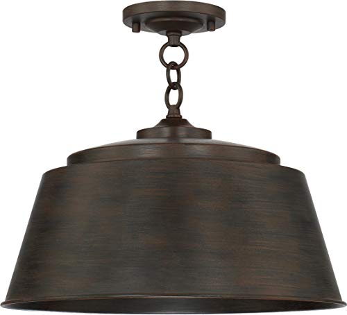 Capital Lighting 229111NG Tybee One Light Semi-Flush Mount, Nordic Grey Alternate Image.jpg