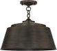 Capital Lighting 229111NG Tybee One Light Semi-Flush Mount, Nordic Grey Alternate Image.jpg