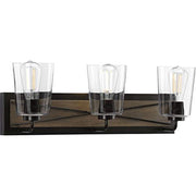 Progress P300231-020 Briarwood Collection Three-Light Antique Bronze Clear Glass Coastal Bath Vanity Light Alternate Image.jpg