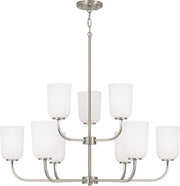 Capital Lighting 448891BN-542 Lawson Nine Light Chandelier, Brushed Nickel Alternate Image 4.jpg
