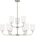 Capital Lighting 448891BN-542 Lawson Nine Light Chandelier, Brushed Nickel Alternate Image 4.jpg