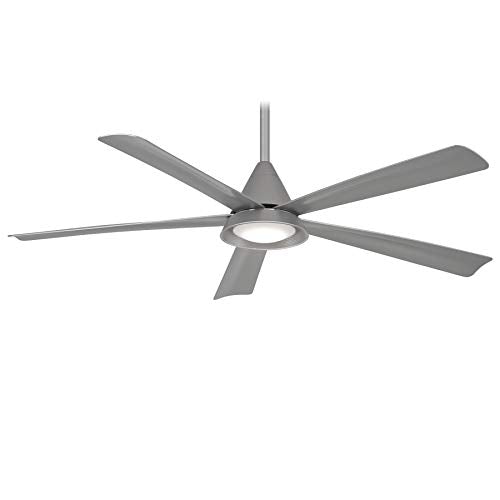 Minka-Aire F541L-SL Cone 54" Ceiling Fan, Silver Alternate Image.jpg