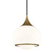 Mitzi H281701M-AGB Reese One Light Pendant, Aged Brass Alternate Image.jpg