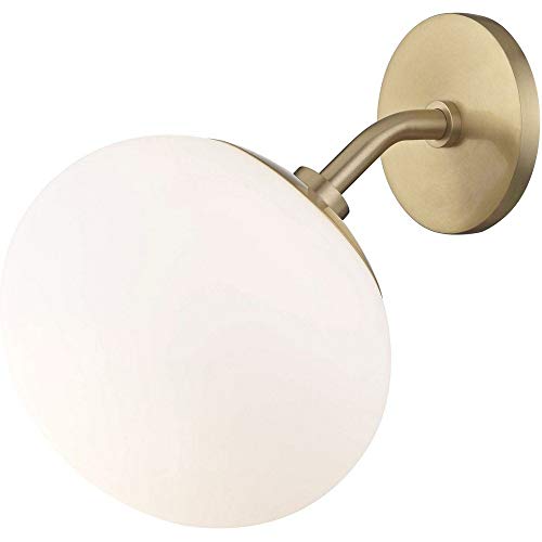 Mitzi H134101-AGB Estee One Light Wall Sconce, Aged Brass Alternate Image.jpg