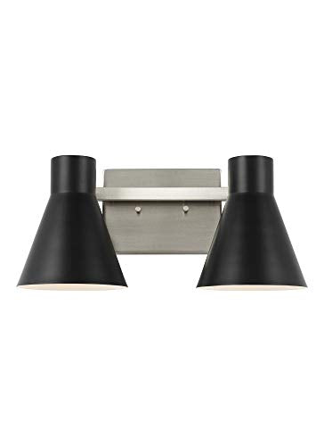 Generation Lighting 4441302-962 Towner Two Light Wall / Bath, Brushed Nickel Alternate Image.jpg
