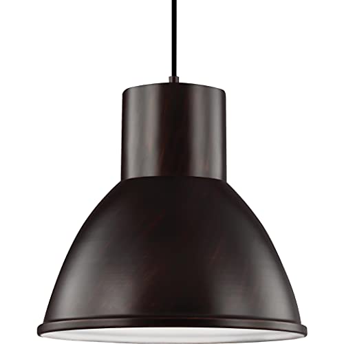 Generation Lighting 6517401-710 Division Street One Light Pendant, Bronze Alternate Image.jpg