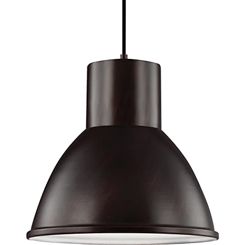 Generation Lighting 6517401EN3-710 Division Street One Light Pendant, Bronze Alternate Image.jpg