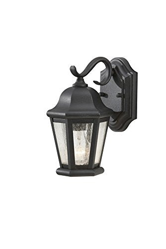 Generation Lighting OL5900BK Martinsville One Light Outdoor Wall Lantern, Black Alternate Image.jpg